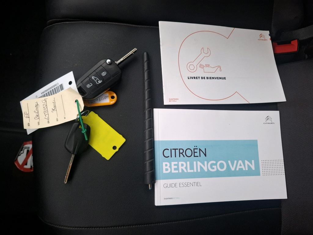 Citroen BERLINGO VAN M 650 BLUEHDI 100 S&S BVM5 CLUB 2020