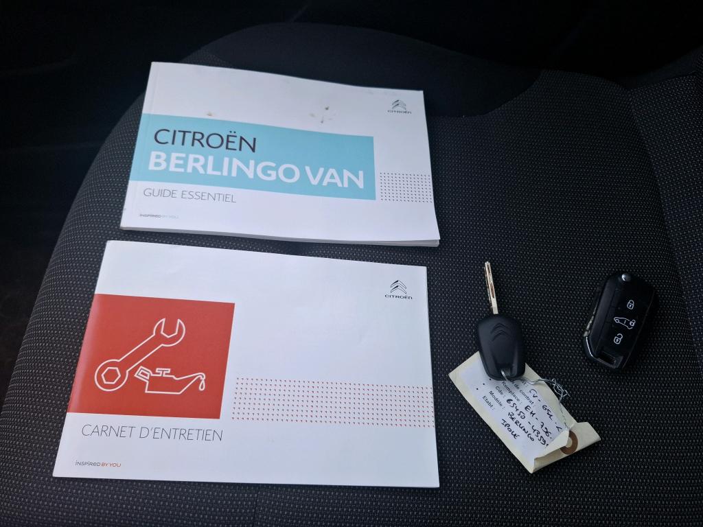 Citroen BERLINGO VAN M 650 BLUEHDI 100 S&S BVM5 CLUB 2020