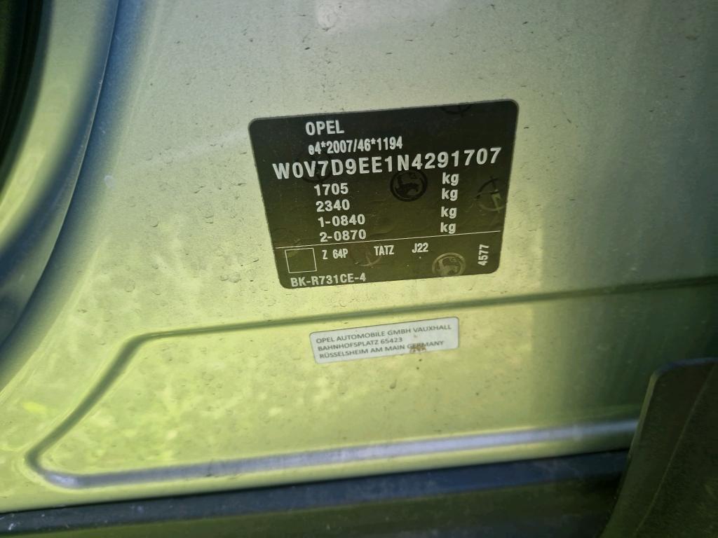 Opel Crossland 1.2 83 ch Edition 2022