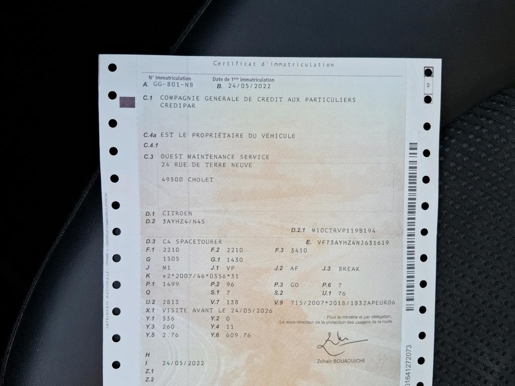 Citroen GRAND C4 PICASSO II / GRAND C4 SPACETOURER 