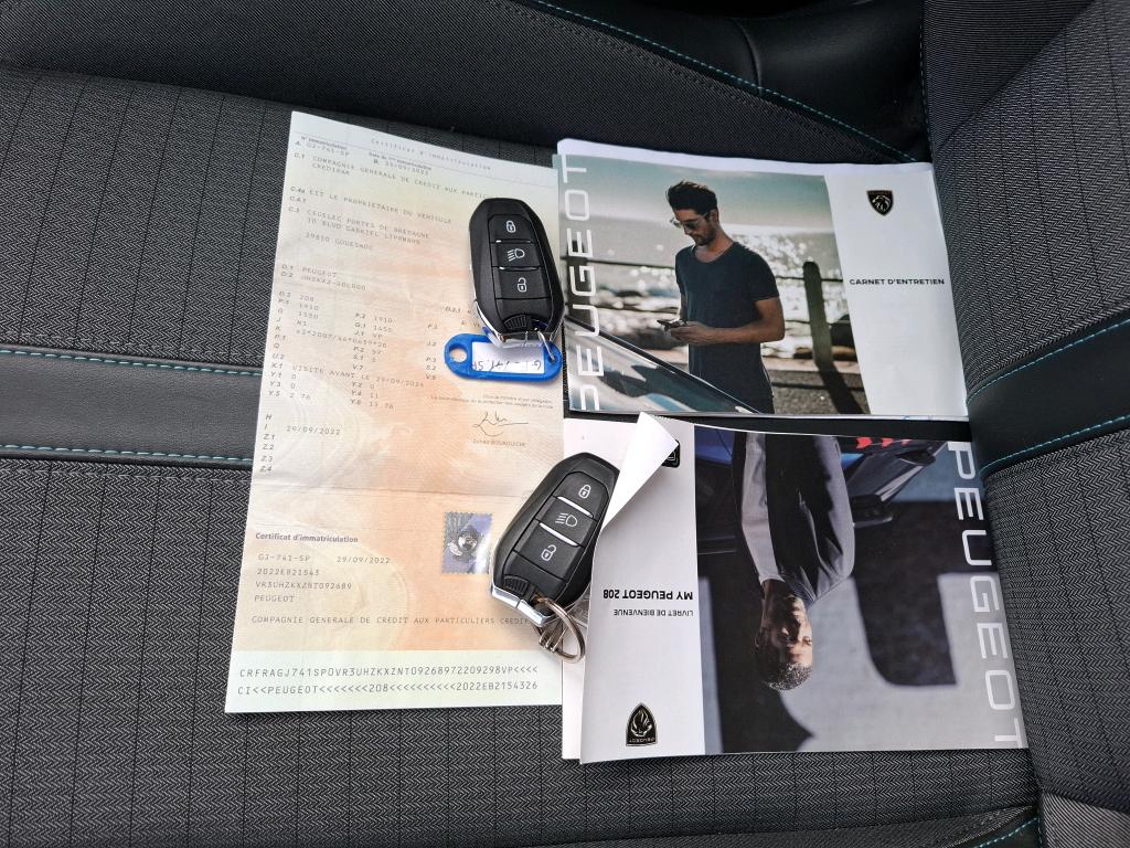 Peugeot 208 Electrique 50 kWh 136ch Allure Pack 2022