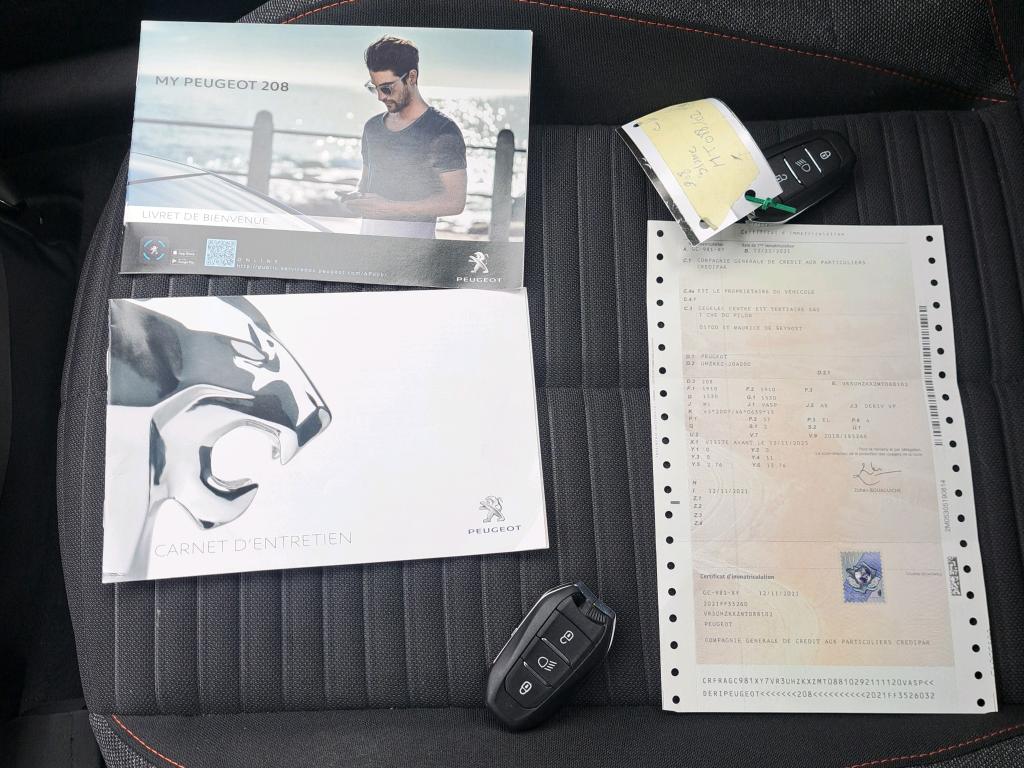 Peugeot 208 ELECTRIQUE 50 KWH 136 ACTIVE BUSINESS R 2021
