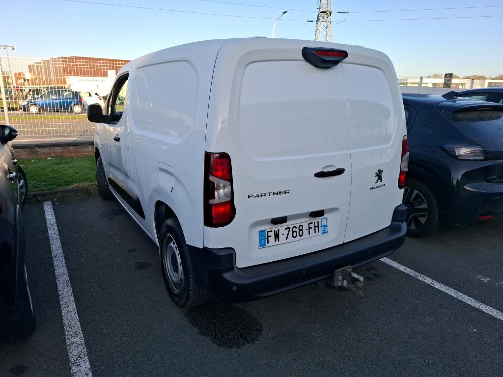 Peugeot PARTNER FOURGON STANDARD 650 KG BLUEHDI 100 S&S BVM5 ASPHALT 2020