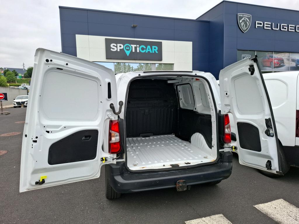 Peugeot PARTNER FOURGON STANDARD 1000 KG BLUEHDI 100 S&S BVM5 ASPHALT 2021