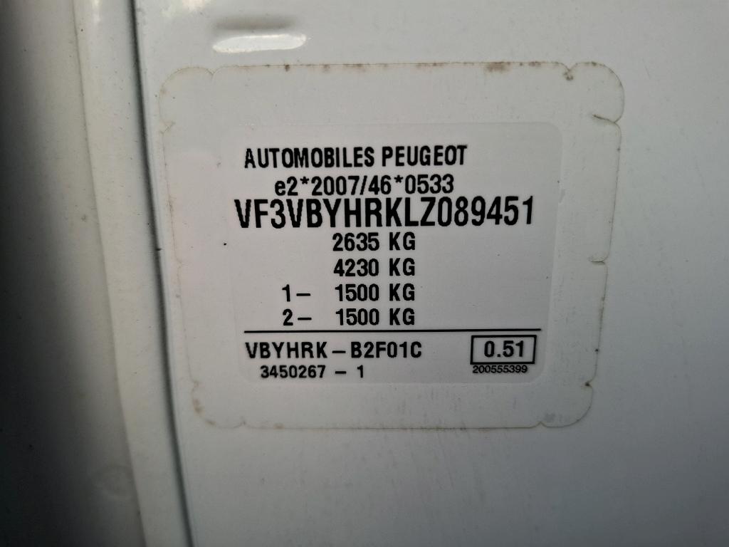 Peugeot EXPERT FGN TOLE STANDARD BLUEHDI 100 S&S BVM6 PREMIUM 2020