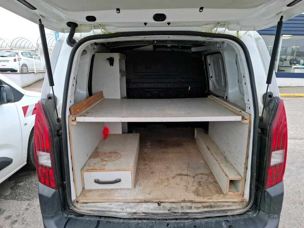 Peugeot PARTNER FOURGON STANDARD 650 KG BLUEHDI 100 BVM5 PREMIUM 2019