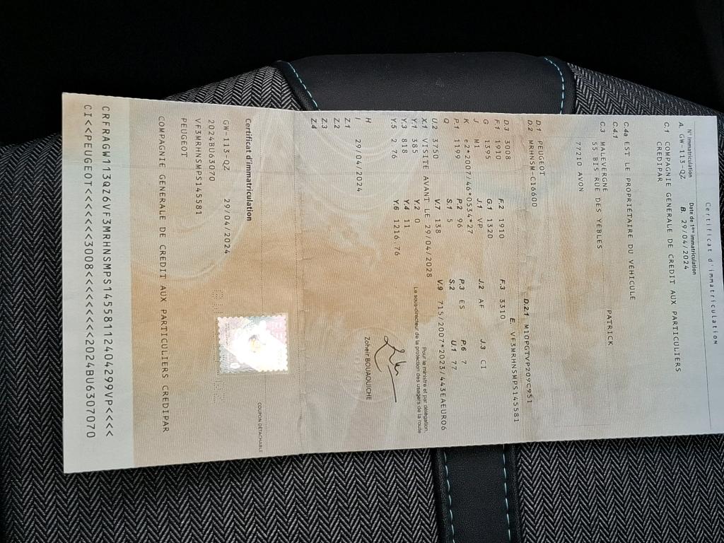 Peugeot 3008 PureTech 130ch S&S BVM6 Allure Pack 2024