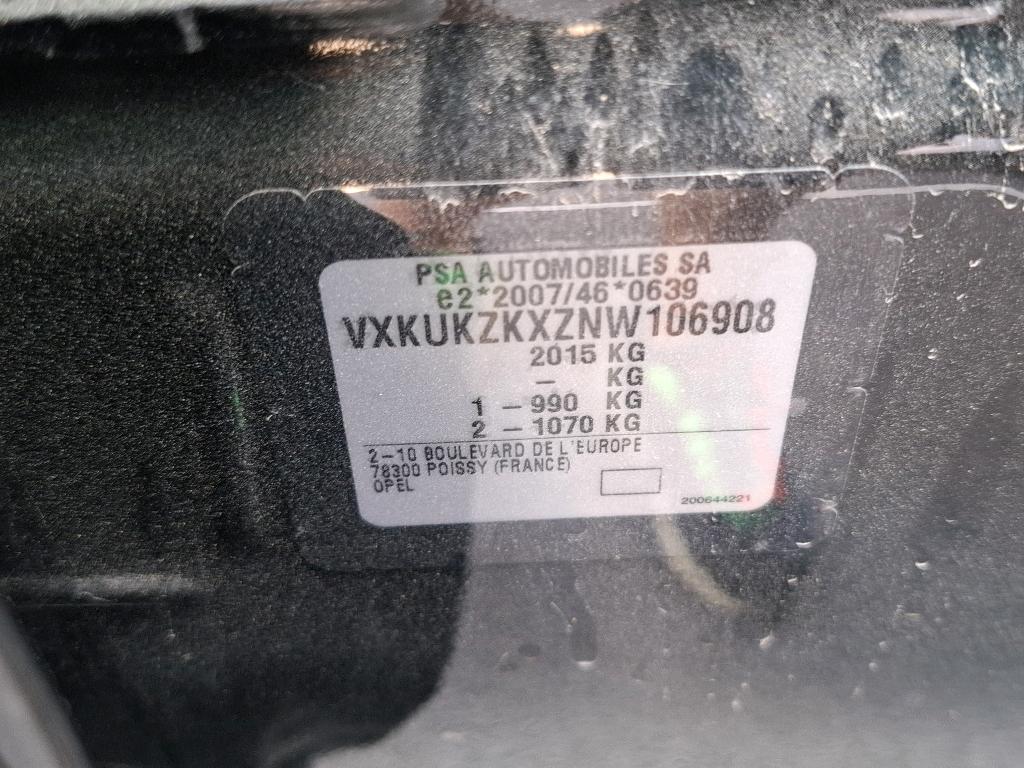Opel Mokka Electrique 136 ch & Batterie 50 kWh GS 2022