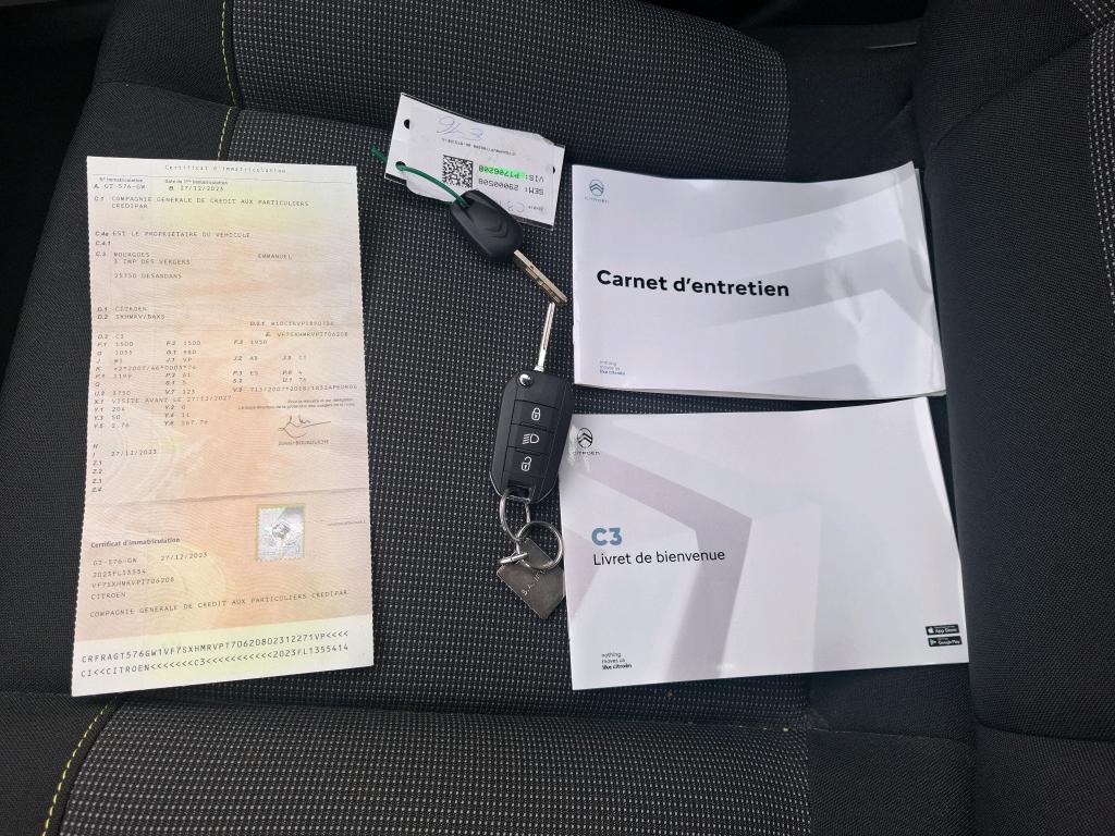 Citroen C3 PureTech 83 ch BVM5 You 2023