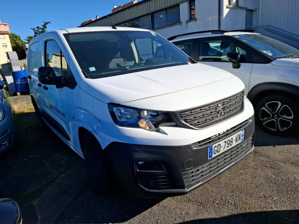 Peugeot PARTNER FOURGON STANDARD 650 KG BLUEHDI 100 S&S BVM6 ASPHALT 2021