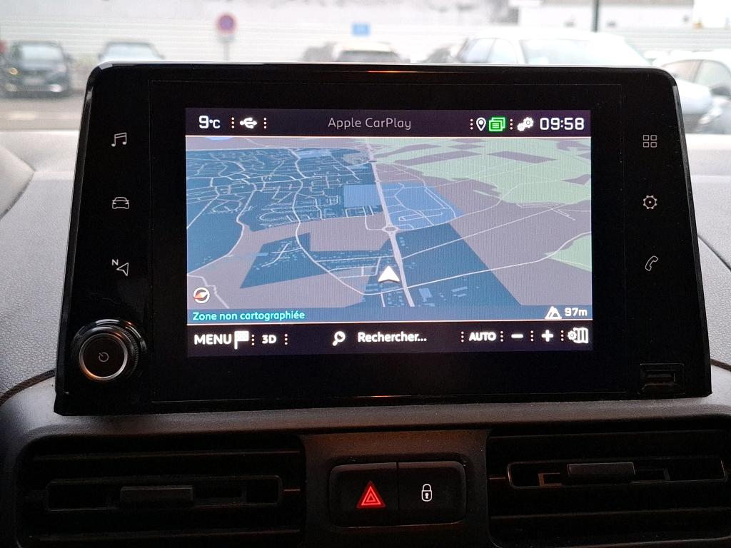 Peugeot PARTNER FOURGON STANDARD 650 KG BLUEHDI 130 S&S EAT8 ASPHALT 2020