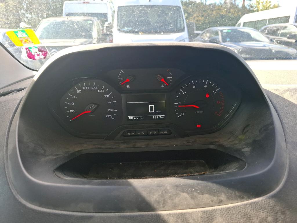 Peugeot PARTNER FOURGON STANDARD 650 KG BLUEHDI 100 S&S BVM5 ASPHALT 2019