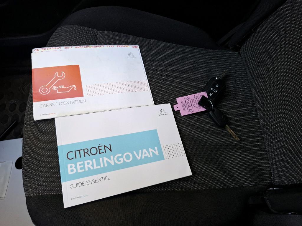 Citroen BERLINGO CA XL BLUEHDI 100 S&S BVM5 CONTROL 2020