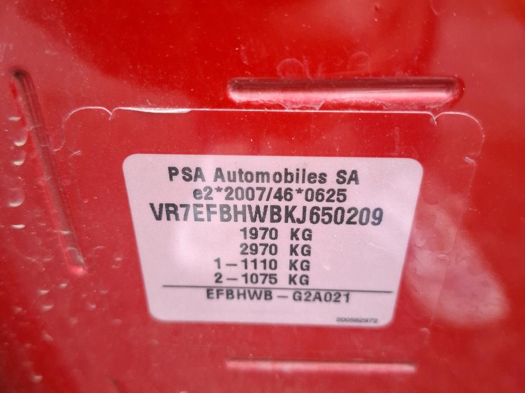 Citroen BERLINGO VAN M 650 BLUEHDI 75 BVM5 CLUB 2019