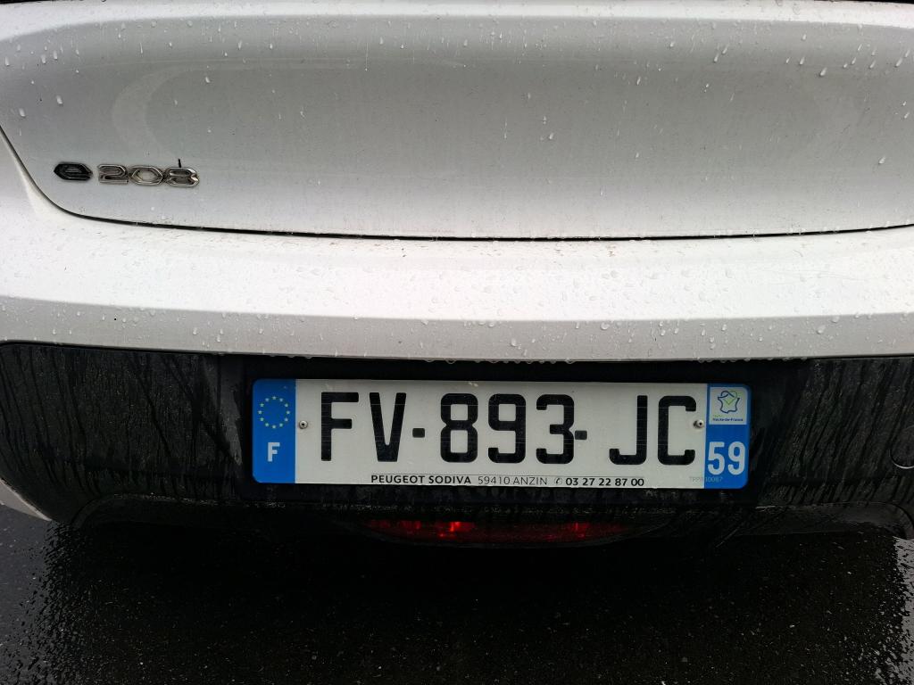 Peugeot 208 Electrique 50 kWh 136ch Active 2020