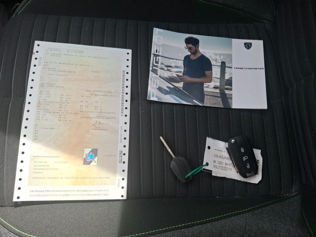 Peugeot 208 PureTech 100 S&S BVM6 Active 2024