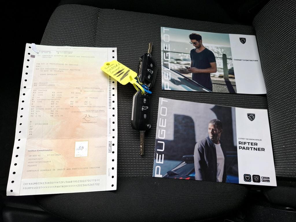 Peugeot PARTNER CA XL BLUEHDI 100 S&S BVM6 2023