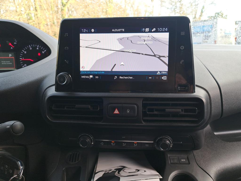 Peugeot PARTNER FOURGON STANDARD 650 KG BLUEHDI 130 S&S EAT8 ASPHALT 2021