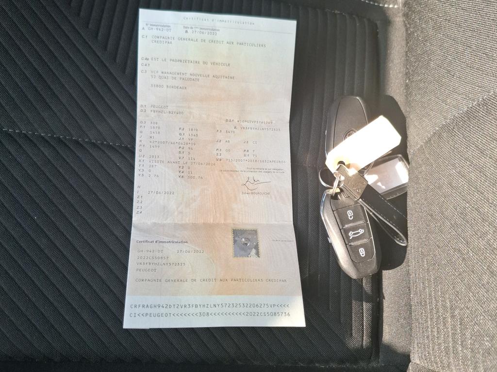 Peugeot 308 BlueHDi 130ch S&S BVM6 Active Pack 2022