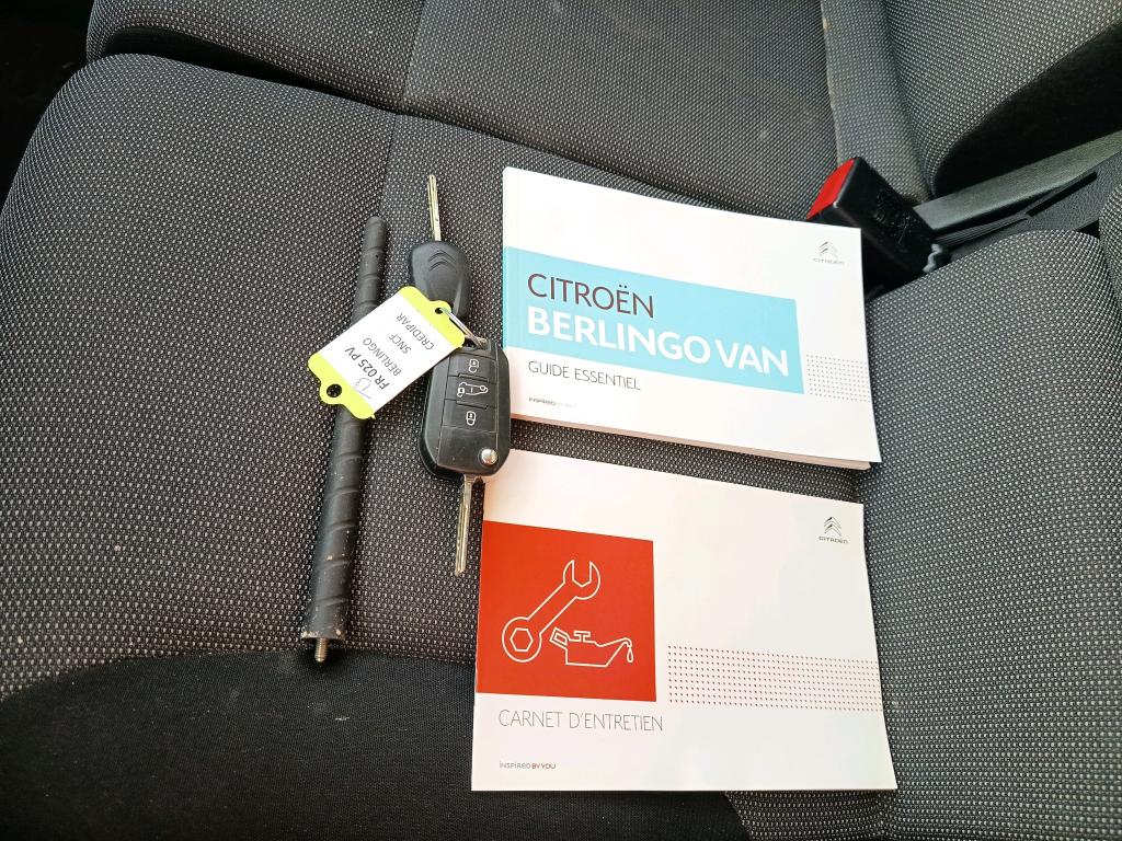 Citroen BERLINGO VAN M 650 BLUEHDI 100 S&S BVM5 CLUB 2020