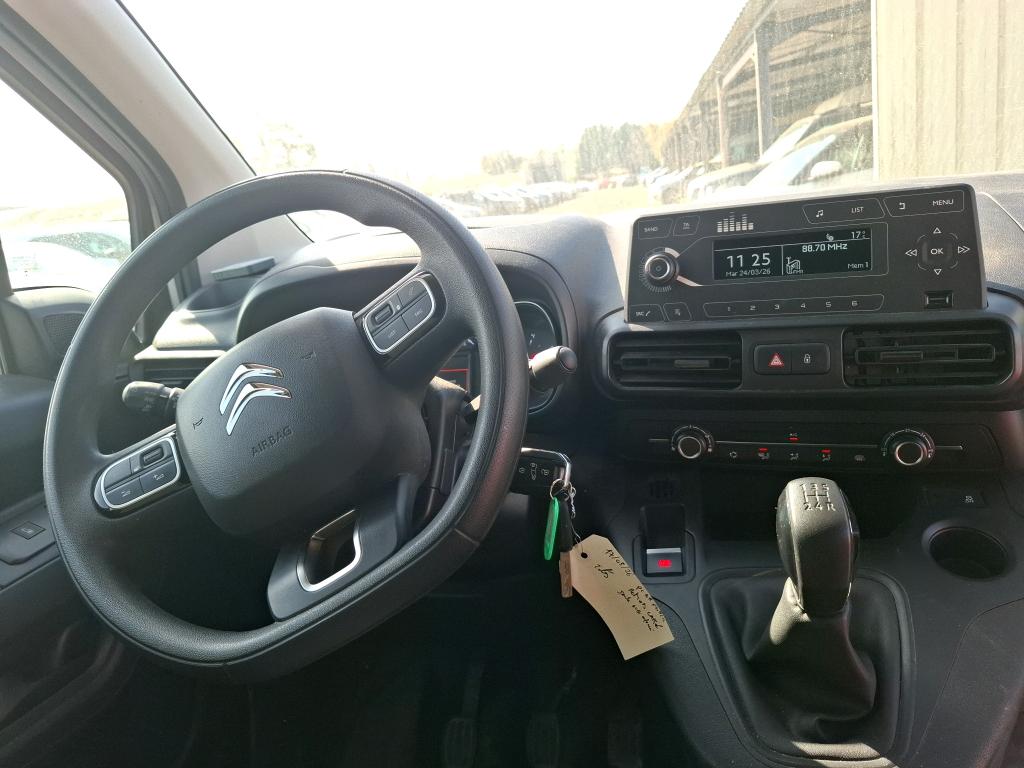 Citroen BERLINGO VAN M 650 BLUEHDI 100 S&S BVM5 CLUB 2020