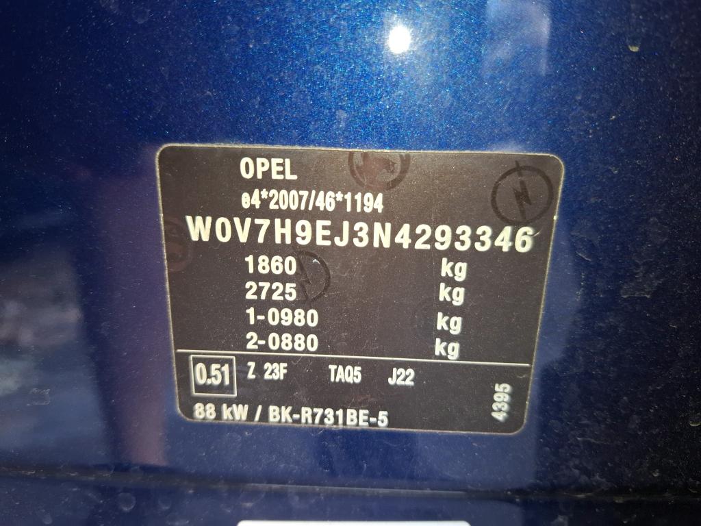 Opel Crossland 1.5 D 120 ch BVA6 Ultimate 2023