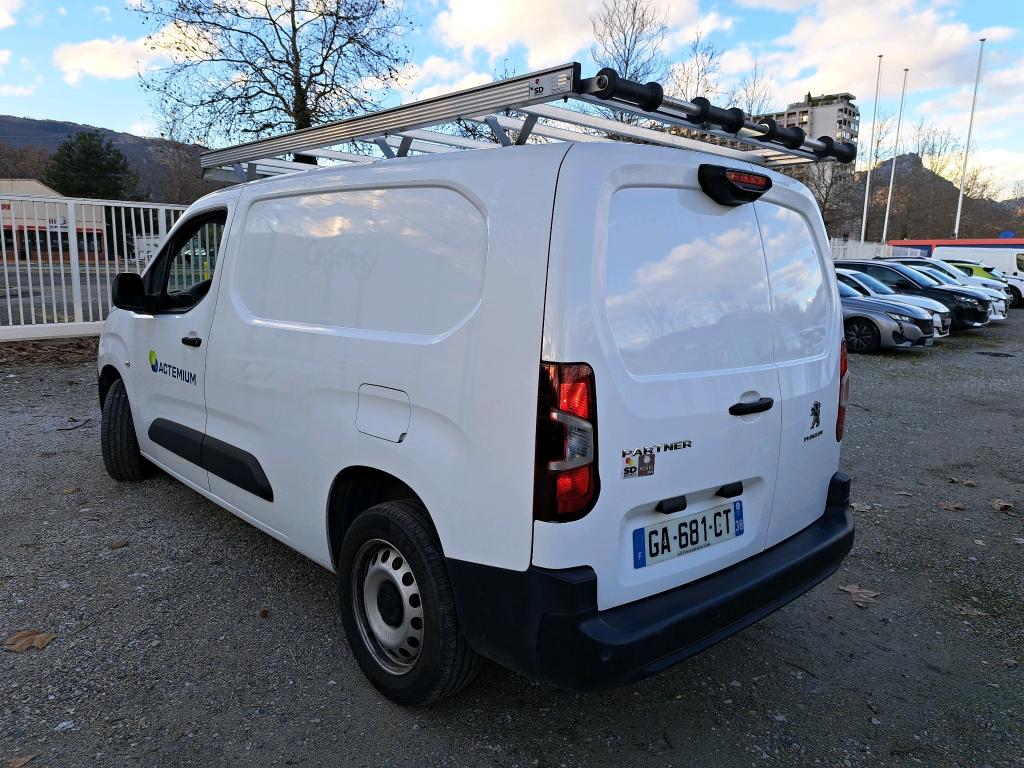Peugeot PARTNER FOURGON LONG 950 KG BLUEHDI 100 S&S BVM5 ASPHALT 2021