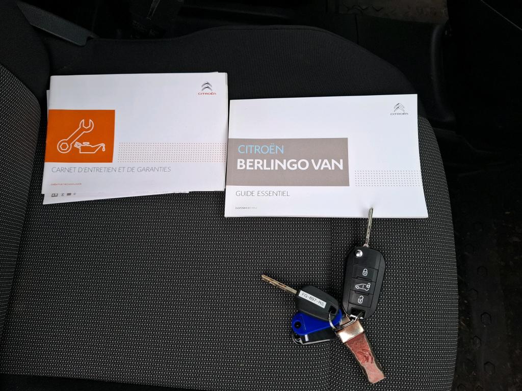 Citroen BERLINGO VAN M 650 BLUEHDI 100 S&S CLUB 2019