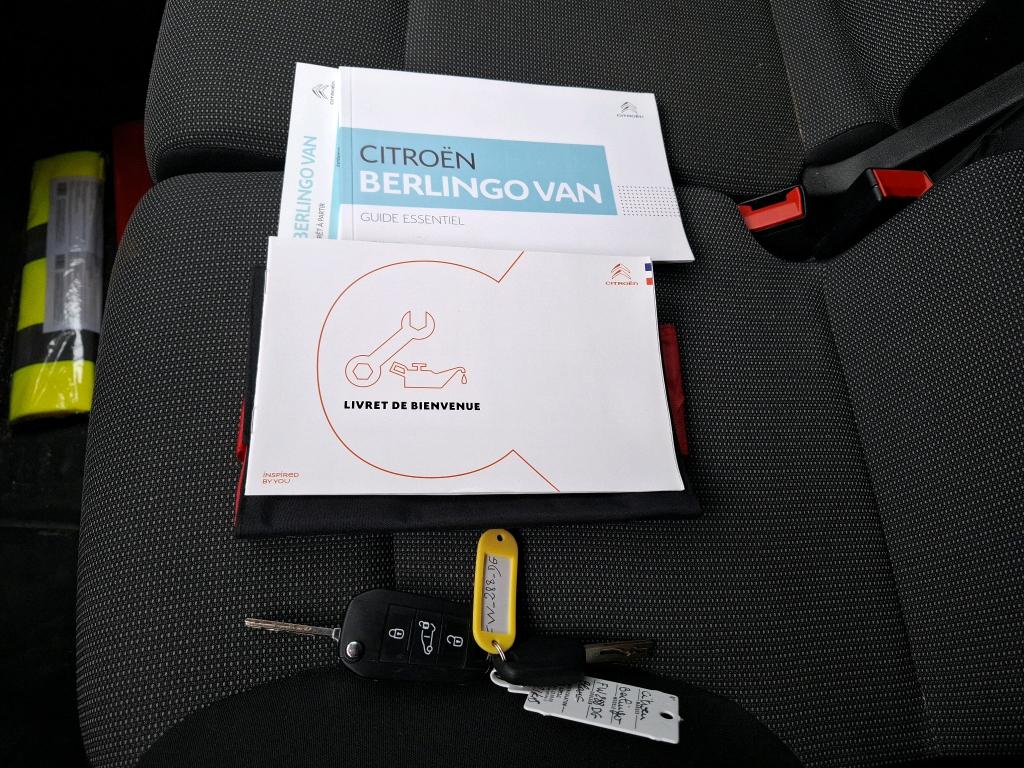 Citroen BERLINGO VAN M 650 BLUEHDI 100 S&S BVM5 CLUB 2020