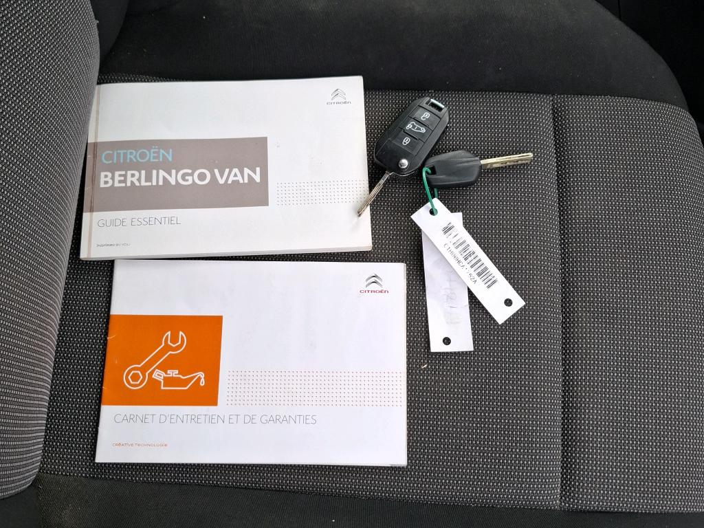 Citroen BERLINGO VAN M 650 BLUEHDI 100 S&S CLUB 2019