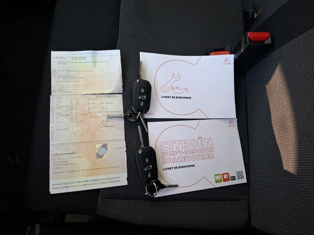 Citroen JUMPY FGN M BLUEHDI 120 S&S BVM6 DRIVER 2022