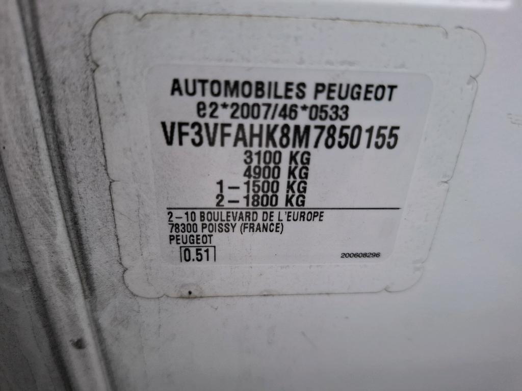 Peugeot EXPERT FGN TOLE STANDARD 2.0  BLUEHDI 120 S&S EAT8 ASPHALT 2021