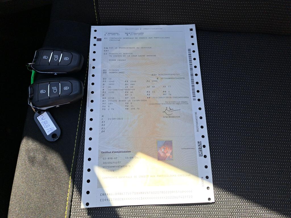 Citroen C3 PureTech 83 S&S BVM5 Shine 2022
