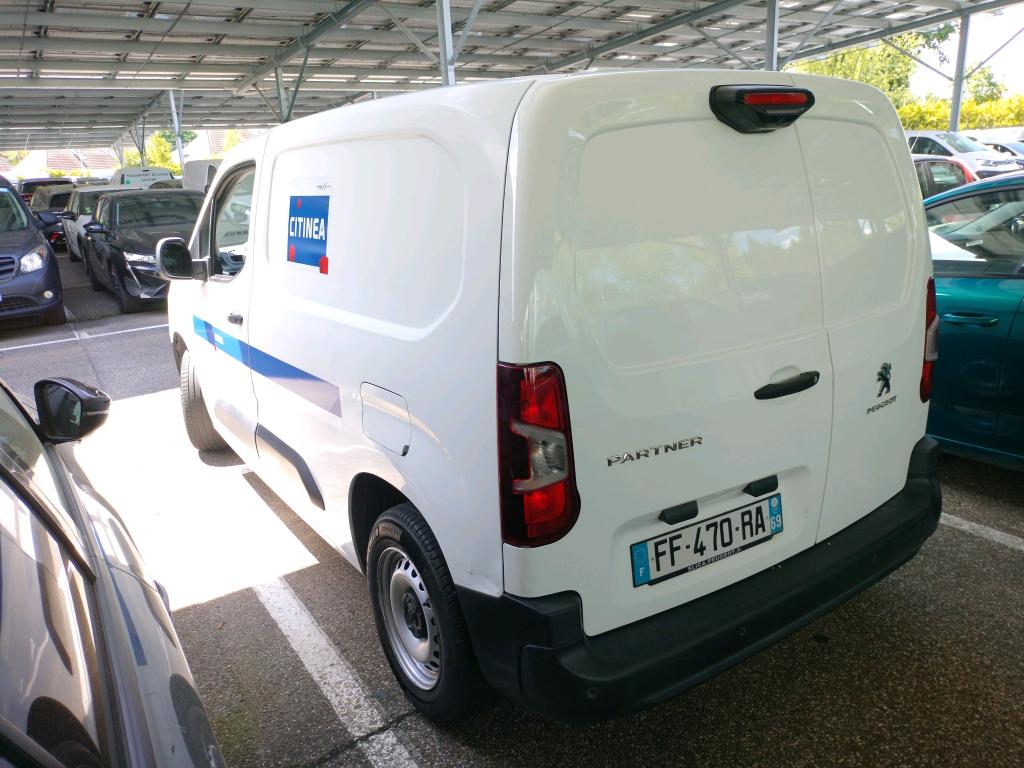 Peugeot PARTNER FOURGON STANDARD 650 KG BLUEHDI 100 S&S BVM5 ASPHALT 2019