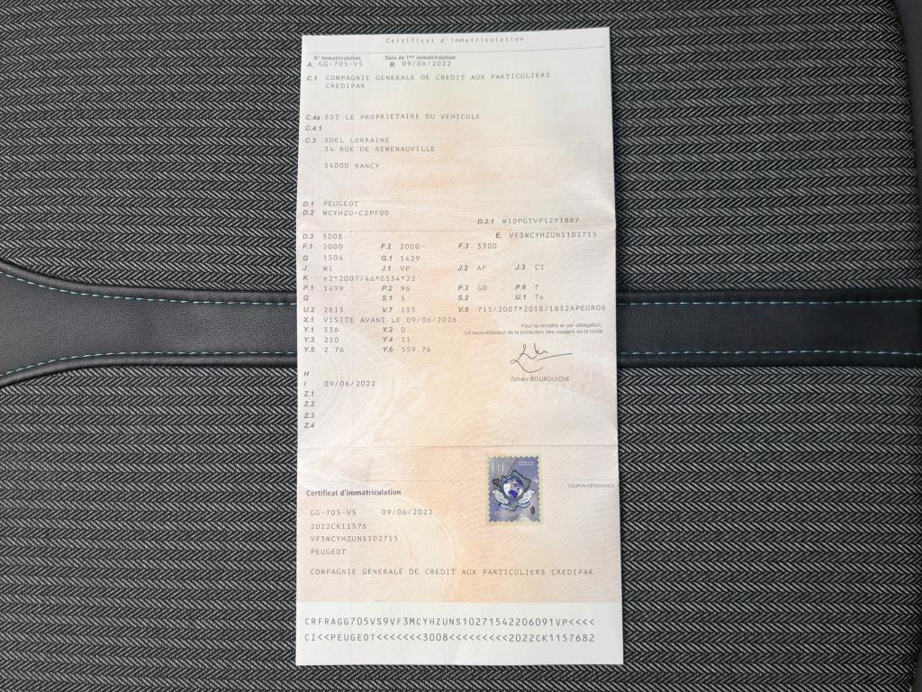 Peugeot 3008 BlueHDi 130ch S&S EAT8 Allure Pack 2022