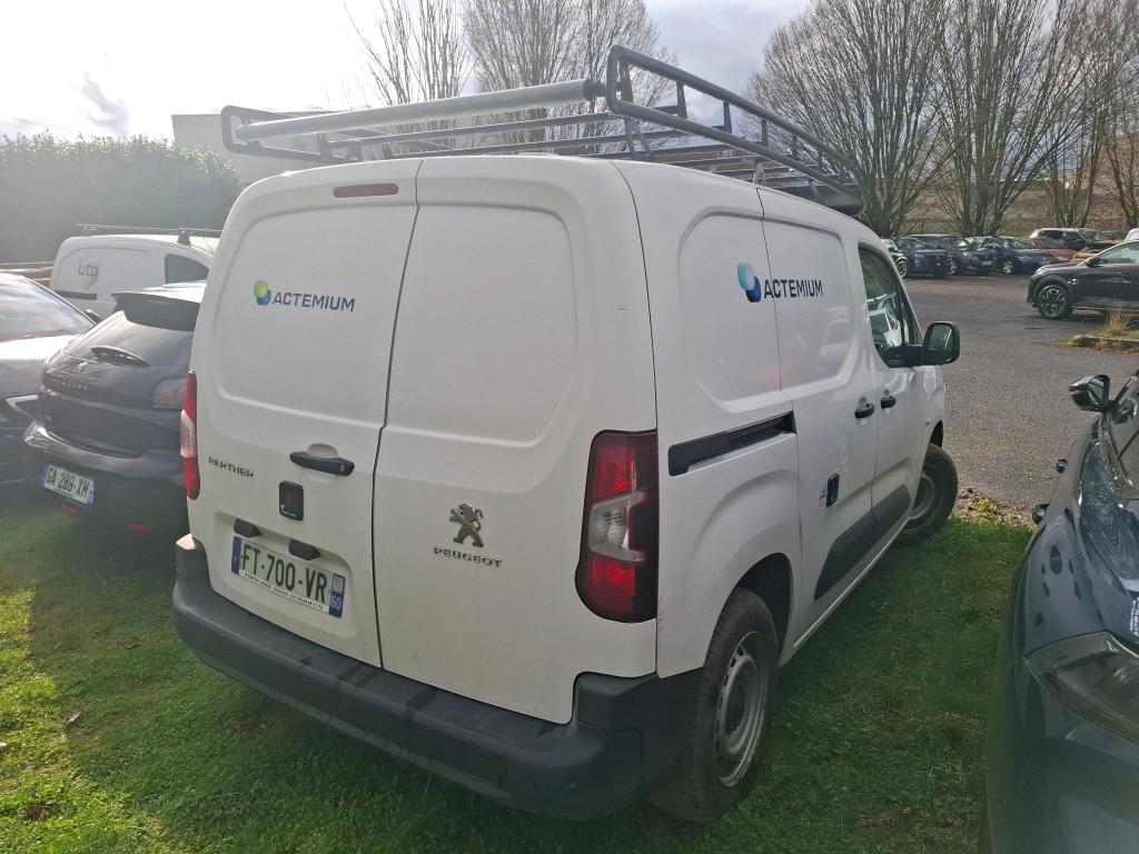 Peugeot PARTNER FOURGON STANDARD 650 KG BLUEHDI 100 S&S BVM5 PREMIUM 2020