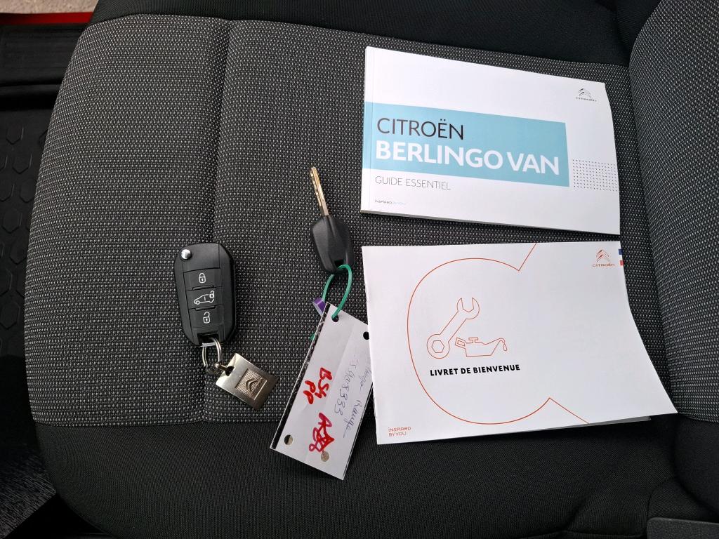 Citroen BERLINGO VAN M 650 BLUEHDI 75 S&S BVM5 CLUB 2020