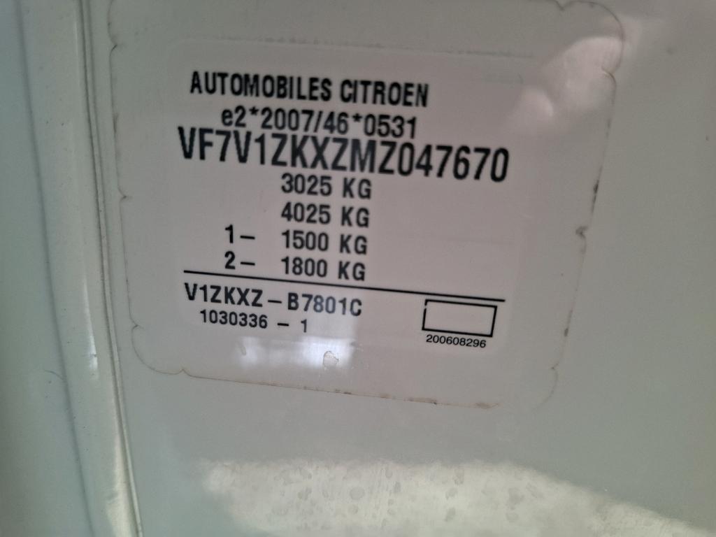 Citroen E-JUMPY FGN M 100 KW (136 CH) BATTERIE 75 KWH CLUB 2021