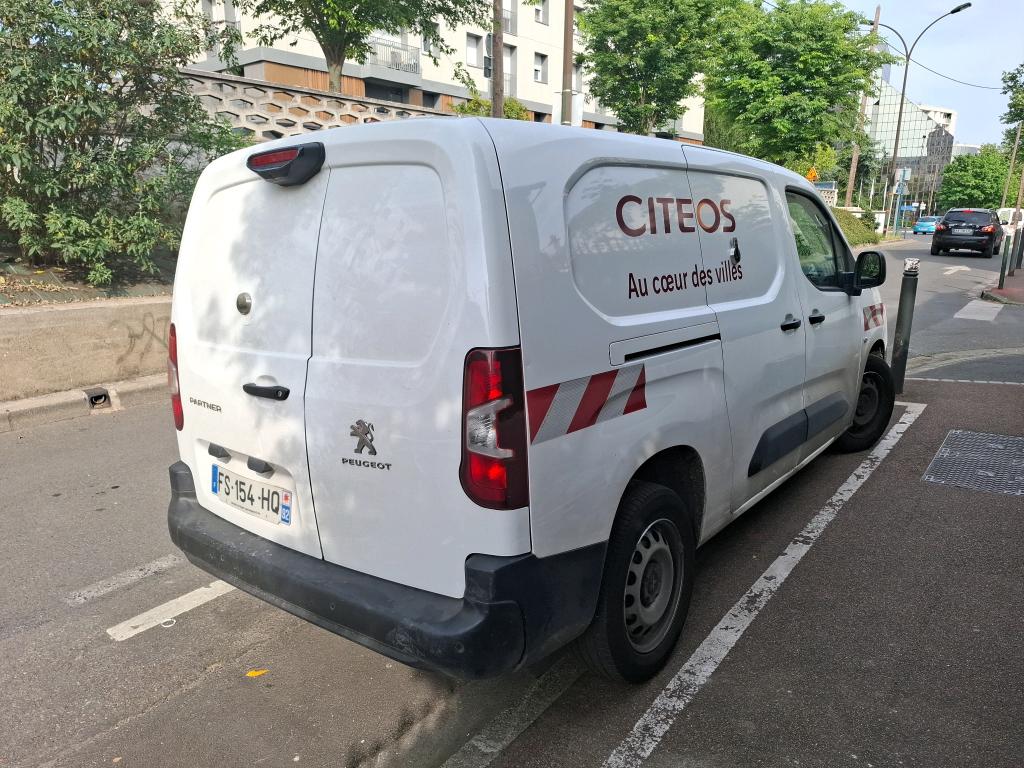 Peugeot PARTNER FOURGON LONG 950 KG BLUEHDI 130 S&S EAT8 ASPHALT 2020