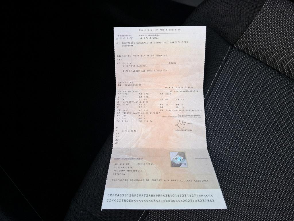 Citroen C3 Aircross PureTech 110 S&S BVM6 Max 2023