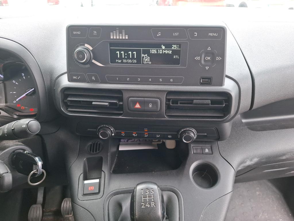 Citroen BERLINGO VAN M 650 BLUEHDI 100 S&S CLUB 2019