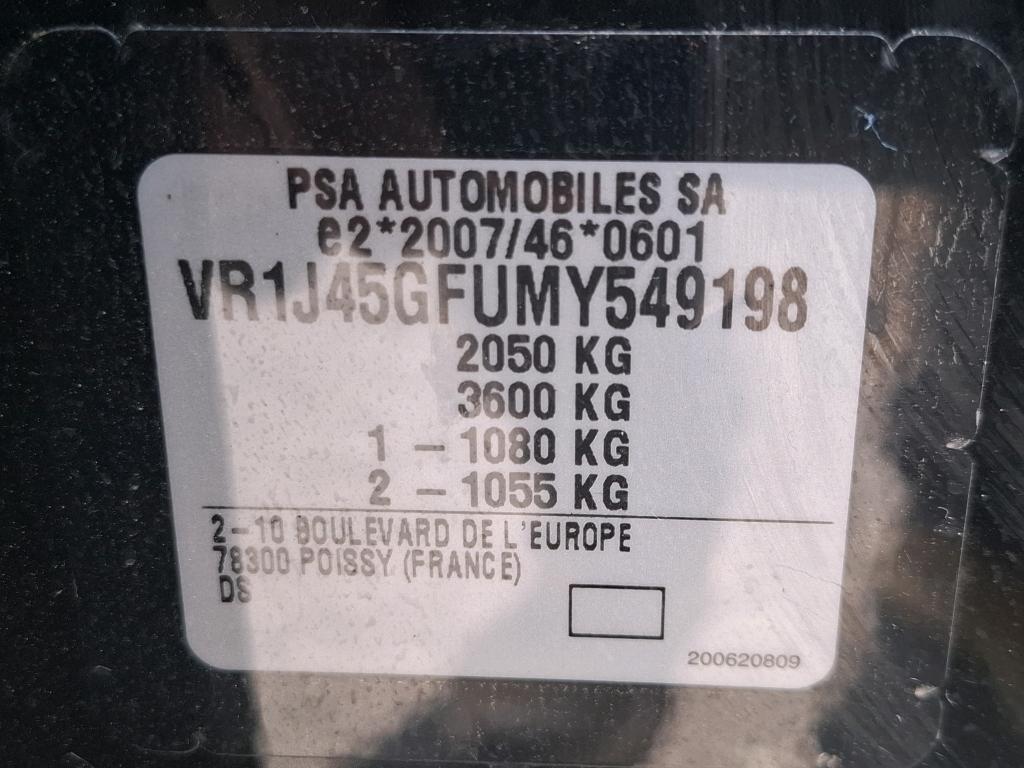 DS DS7 Crossback PureTech 180 EAT8 Ligne Noire 2022