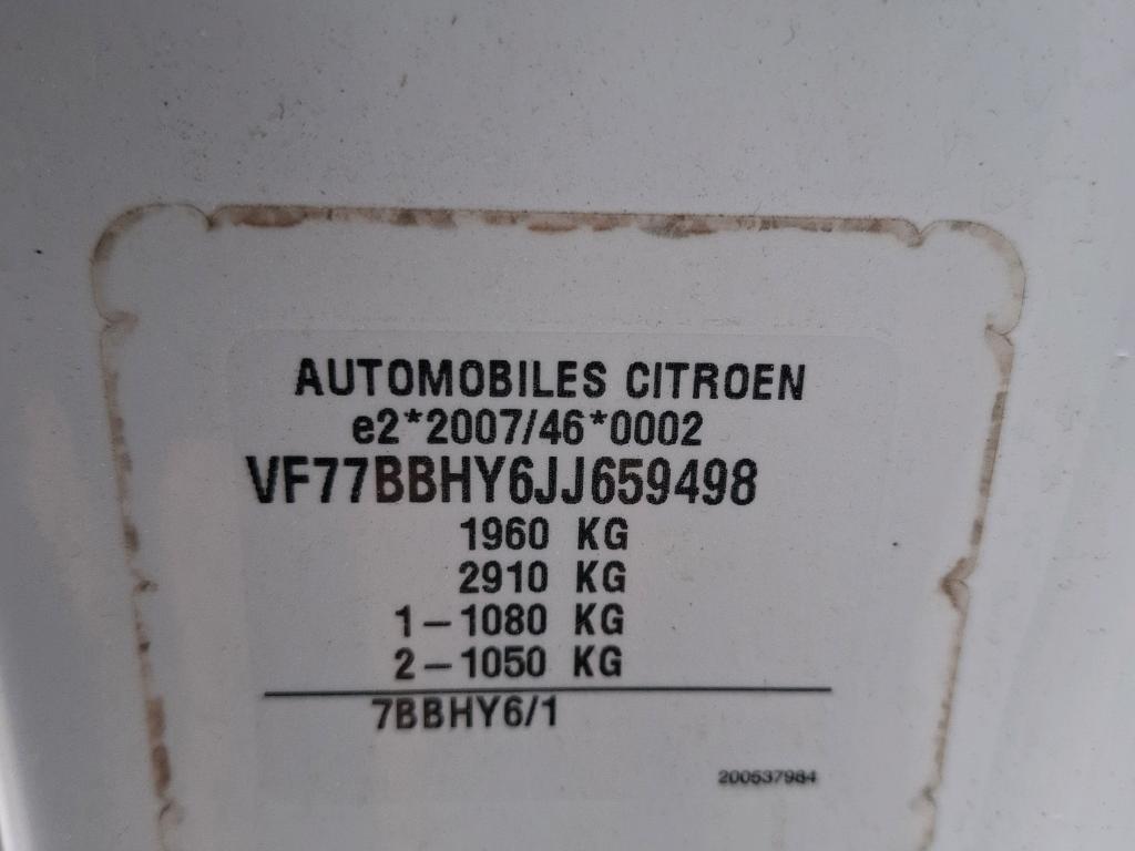 Citroen BERLINGO M BLUEHDI 100 CLUB 2018