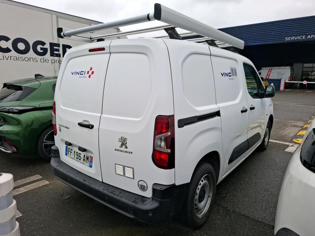 Peugeot PARTNER FOURGON STANDARD 650 KG BLUEHDI 75 BVM5 PREMIUM 2019