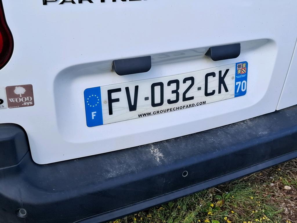 Peugeot PARTNER FOURGON STANDARD 1000 KG BLUEHDI 100 S&S BVM5 ASPHALT 2020