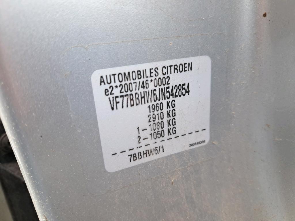 Citroen BERLINGO M BLUEHDI 75 CLUB 2018