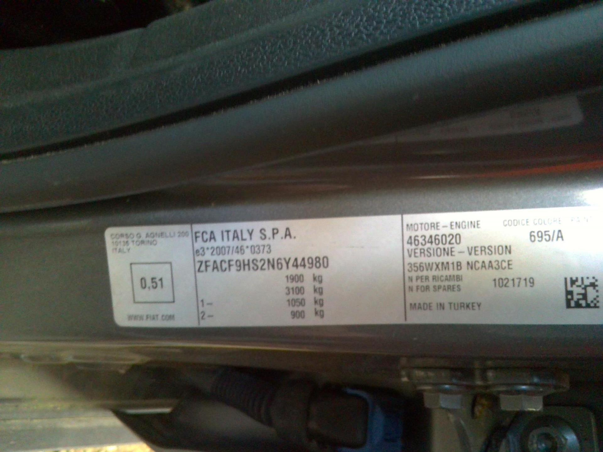 FIAT Tipo Cross SW 1.6 Multijet 130 ch S&S Plus 2022