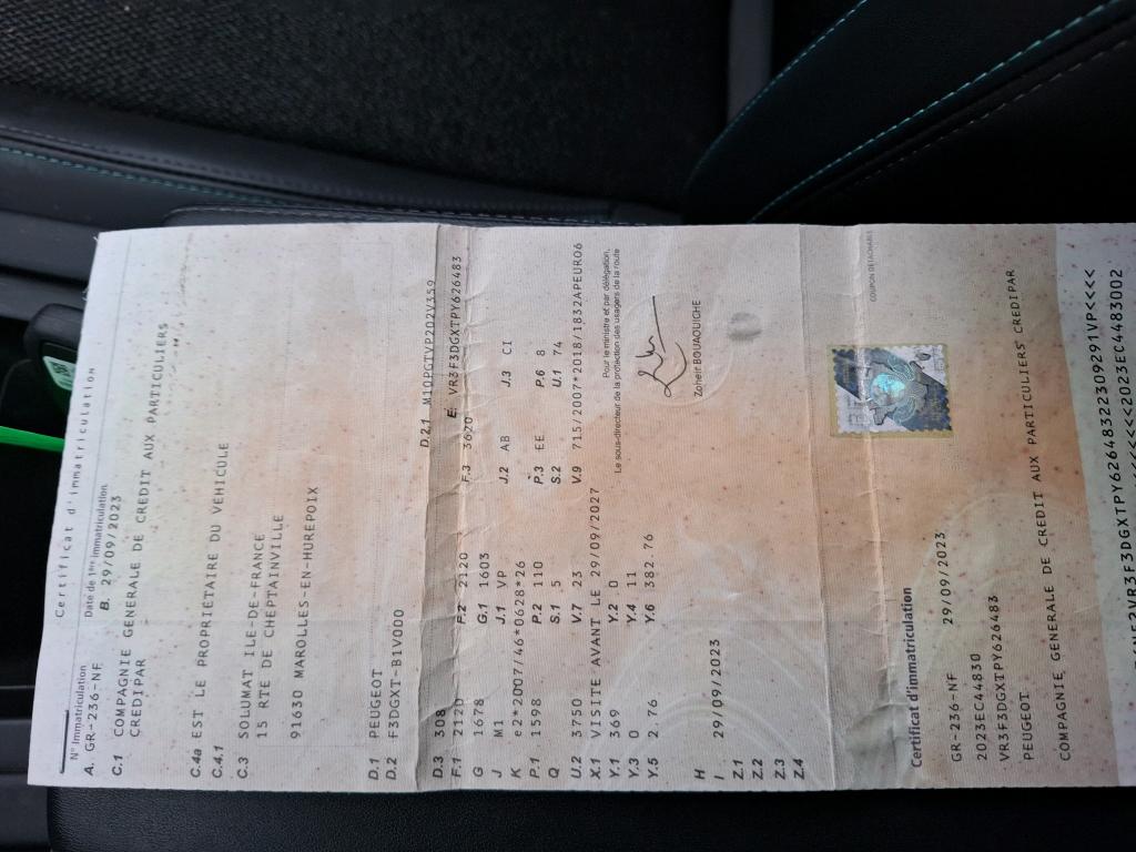 Peugeot 308 PHEV 180 e-EAT8 Allure 2023