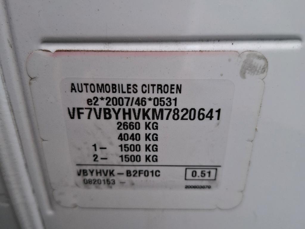 Citroen JUMPY FGN M BLUEHDI 120 S&S BVM6 DRIVER 300 NM 2021