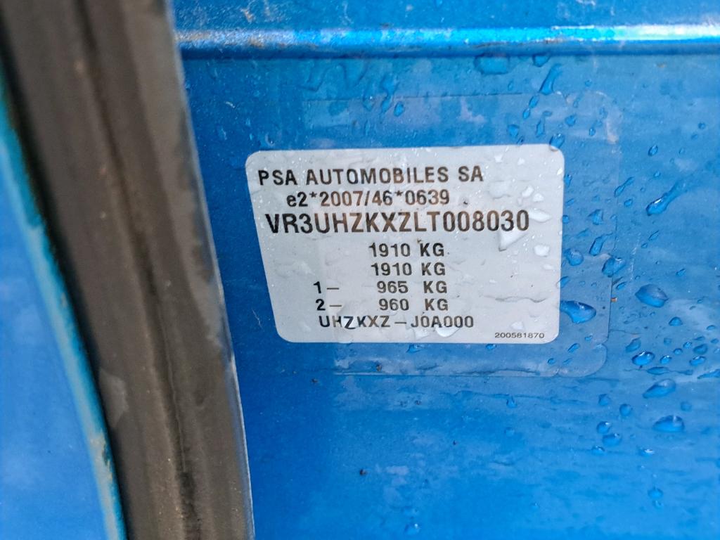 Peugeot 208 Electrique 50 kWh 136ch Active Business 2020